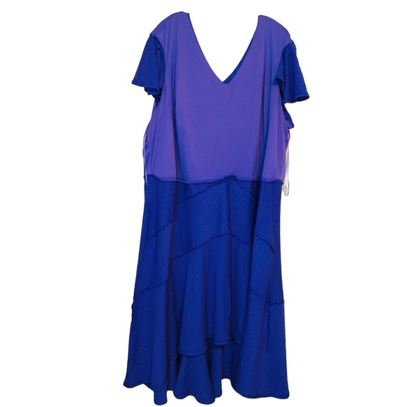 Lane Bryant Dress, Plus Size High-Low Dress, Size:30 - Picture 5 of 7